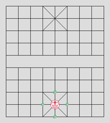 Xiangqi Jogo De Tabuleiro De Xadrez Chinês - Arte vetorial de